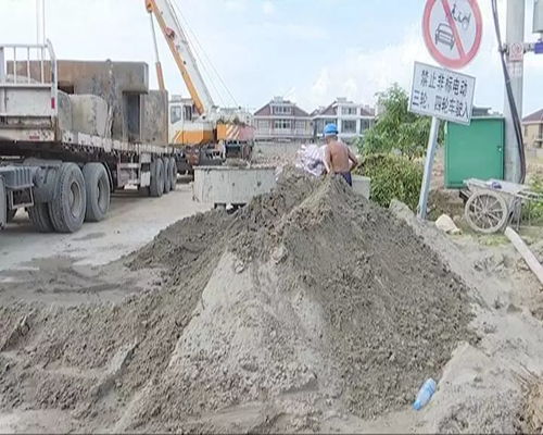 對地溝油 建筑施工占道和揚塵環境污染問題說 no